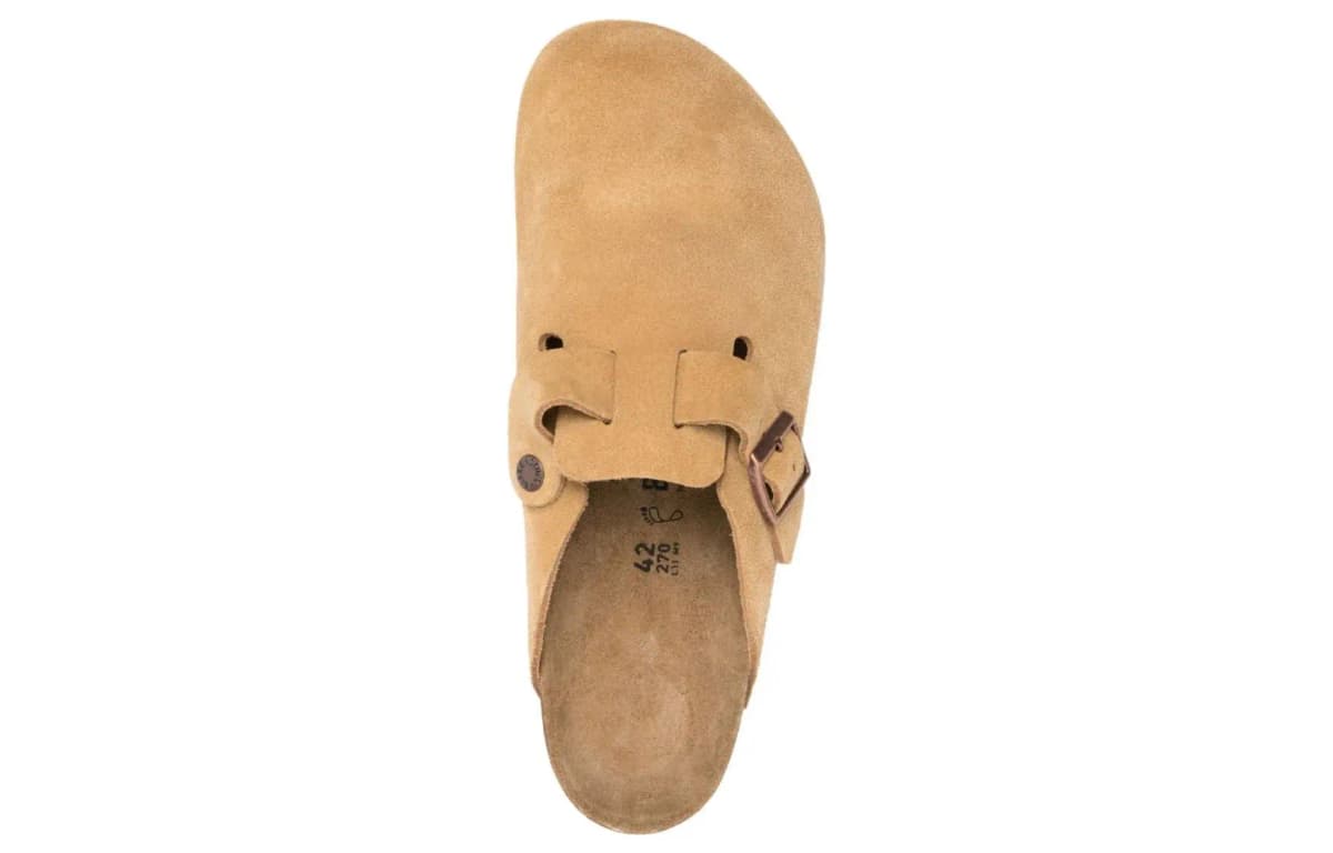 Boston Birkenstock 'Latte Cream' 5