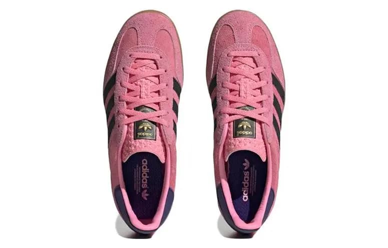 Adidas Originals Gazelle Indoor Qadın İdman Ayaqqabısı Bliss Pink Purple 4