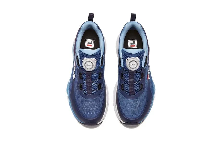 FILA KIDS Anti-Kick Cushioning Low-Top Kids' Training Shoes Black Blue Teenagers 3