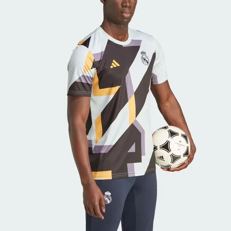 Adidas Free Shipping With AdiClub Real Madrid Pre-Match Jersey 2