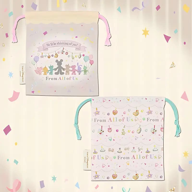 Disney Tokyo Disney Resort 40th Anniversary Səyahət Çantası Unisex Çoxrəngli 6