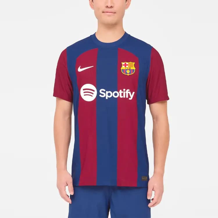 Nike FC Barcelona 2023/24 Match Home Men's Nike Dri-FIT ADV Soccer Jersey 4