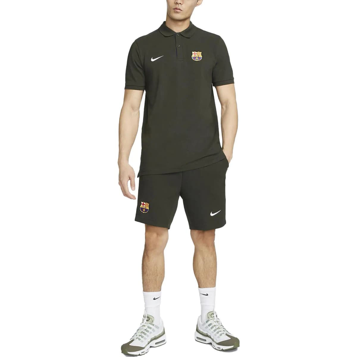 Nike Kişi İdman Şortu Zeytun Yaşılı 3