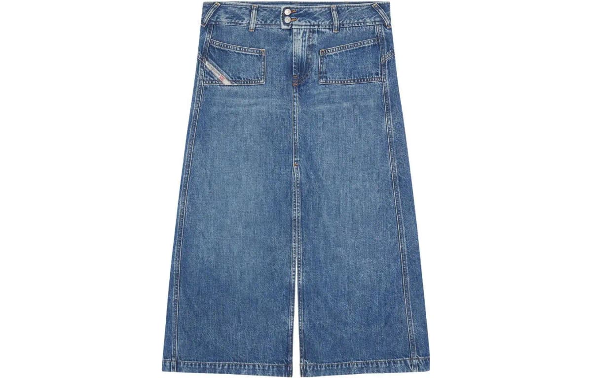 DIESEL SS23 Denim Ətək İndigo