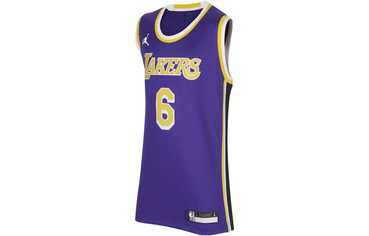 Nike Los Angeles Lakers Uşaq Basketbol Maykası Bənövşəyi