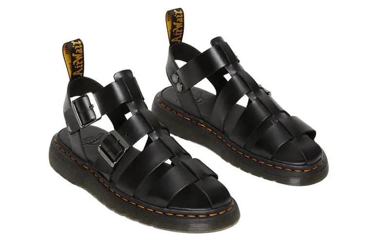 Dr.Martens Caged Dəri Sandallar 3