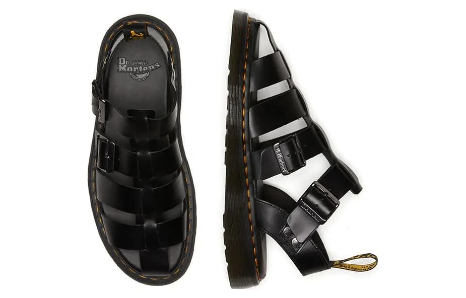 Dr.Martens Caged Dəri Sandallar 4