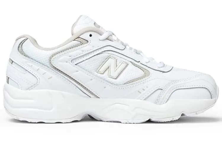 New Balance 452 White Light Cliff Grey Women's 2