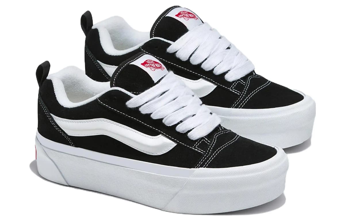Vans Knu Stack Qara/Ağ 2