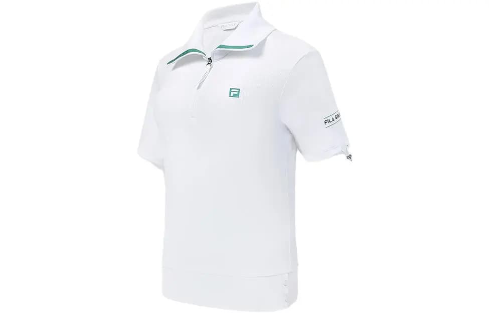 FILA Qadın Polo Köynəyi Yaşıl/Ağ