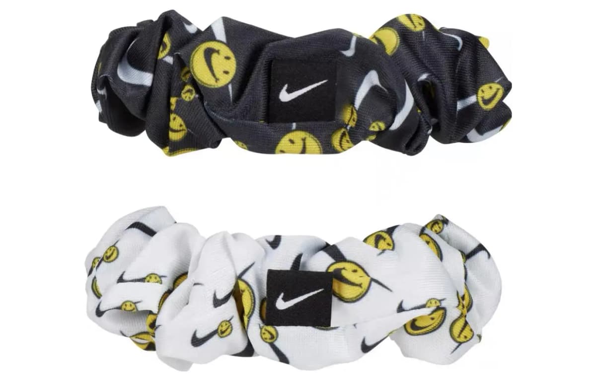 Nike Polyester Elastodiene Elastane Hair Tie Unisex Black