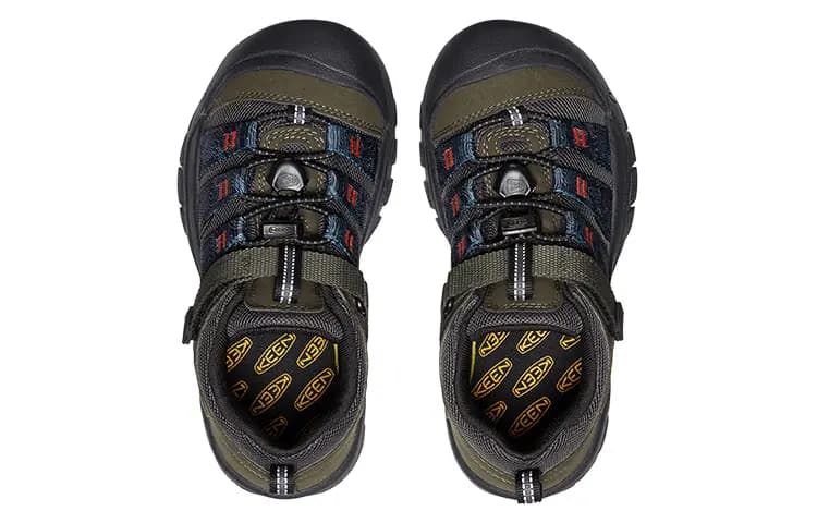 KEEN Newport H2 SHO Slip-Resistant Cushioning Support Low-Top Kids' Outdoor Shoes Navy Blue Teenagers 4