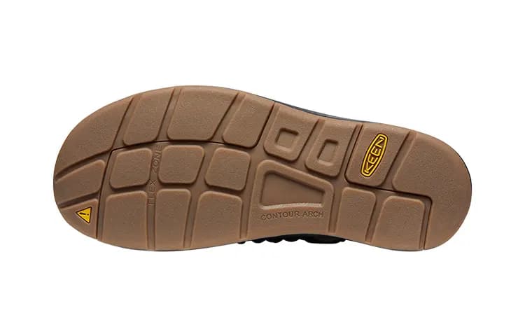 KEEN Uneek Kişi Trekking Ayaqqabısı Ağ/Qara 5