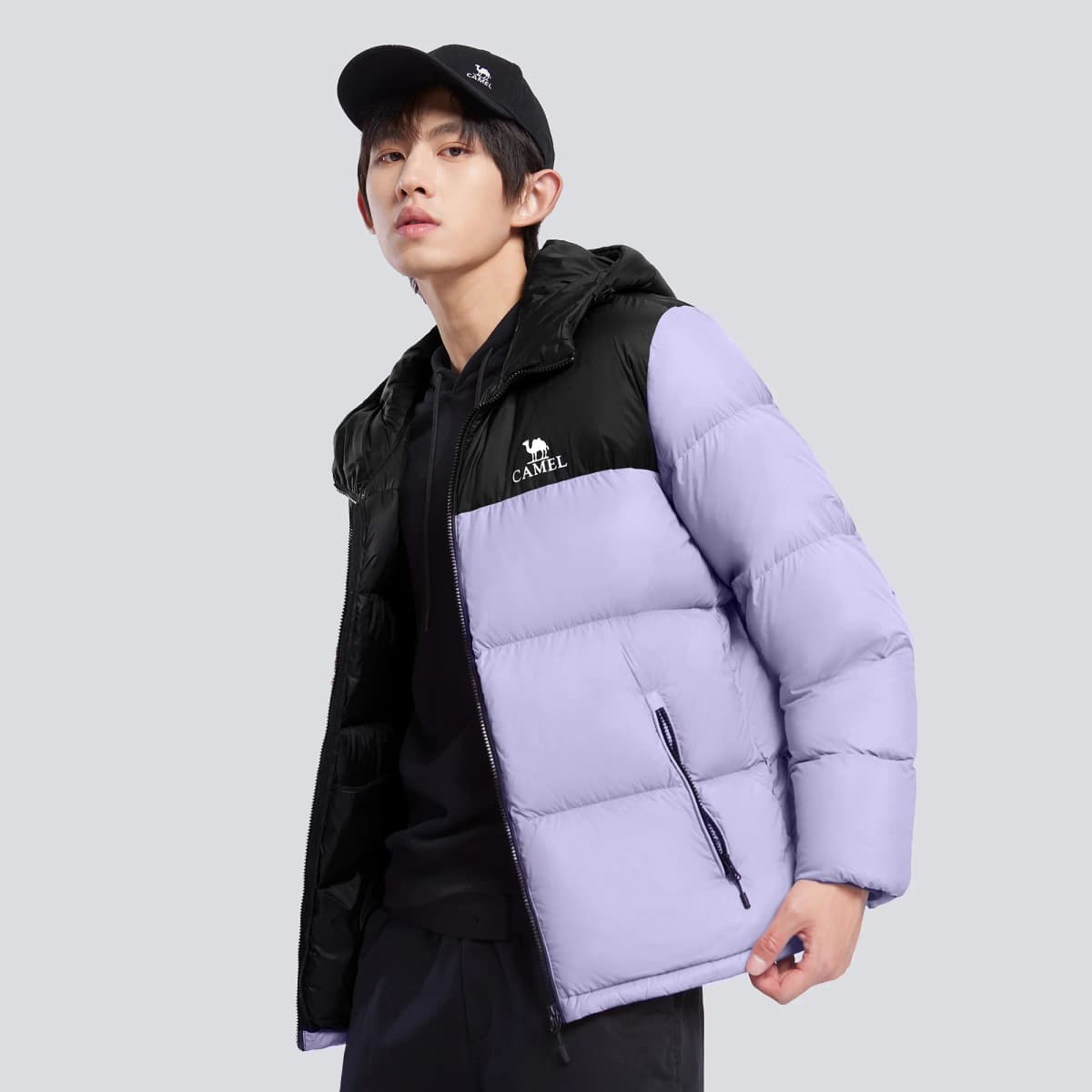 CAMEL Unisex Puffer Pencək 23