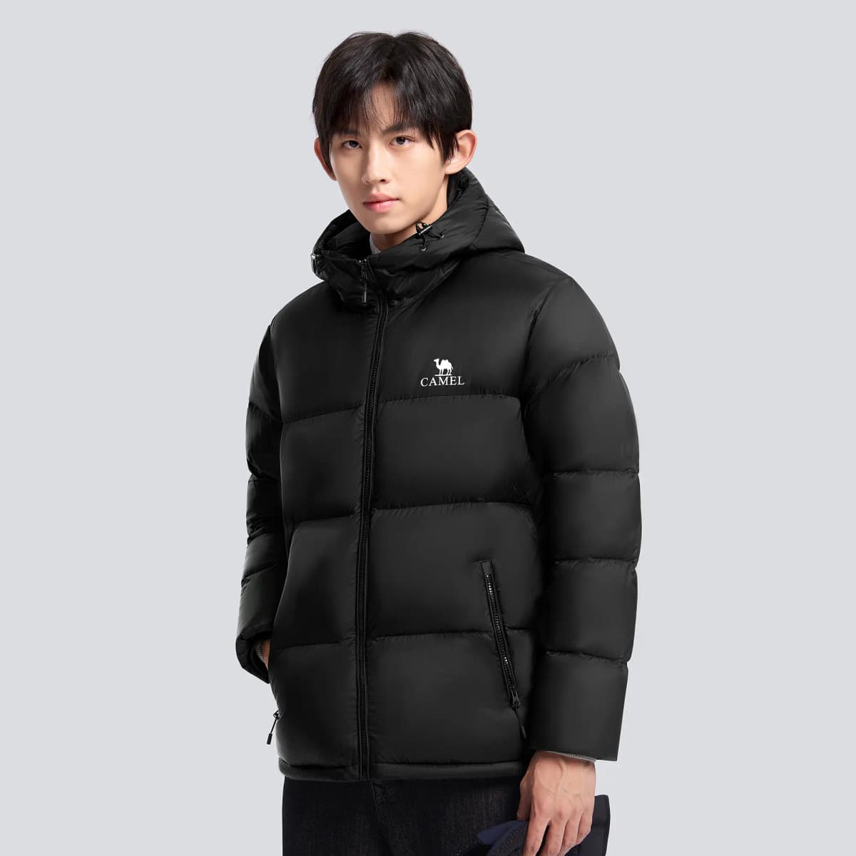 CAMEL Unisex Puffer Pencək 7