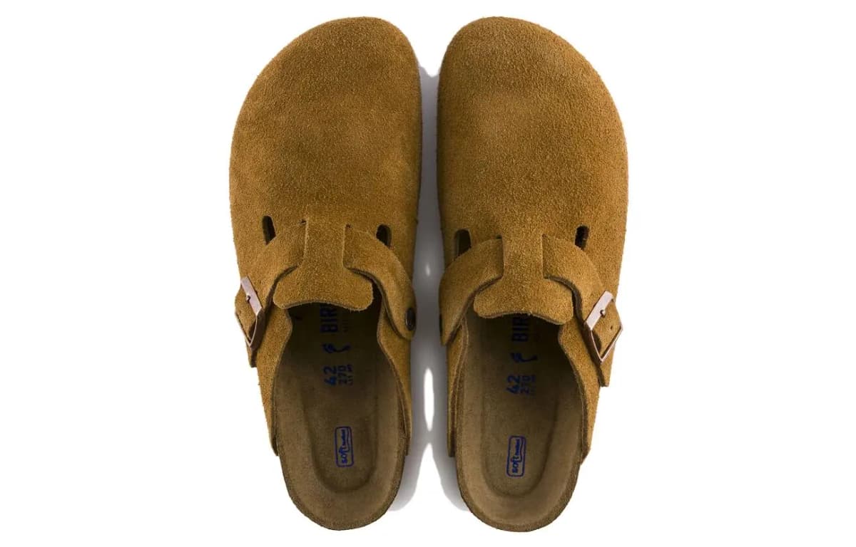 Birkenstock Boston Zamşa Sandal 4