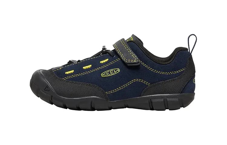 KEEN Jasper Ⅱ Slip Resistant, Abrasion Resistant, Quick Dry Low Top Kids' Outdoor Shoes Navy Blue Teenagers