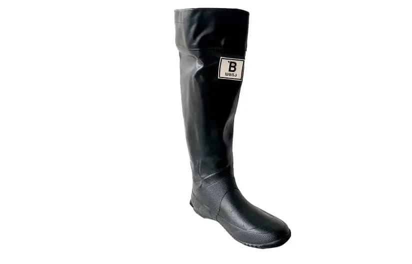 WBSJ Yağış Çəkməsi Unisex Qara/Boz 3