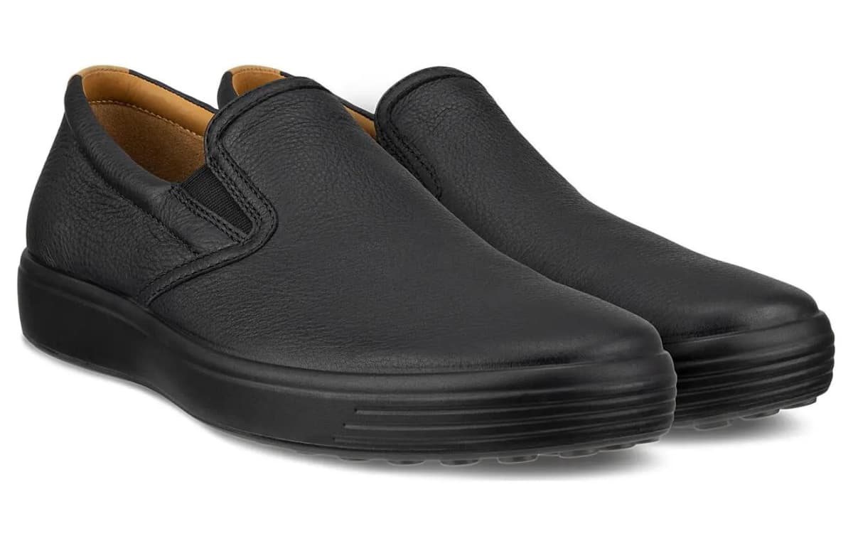 Ecco Soft 7 Men's Casual Shoes Men Low-Top Black 3