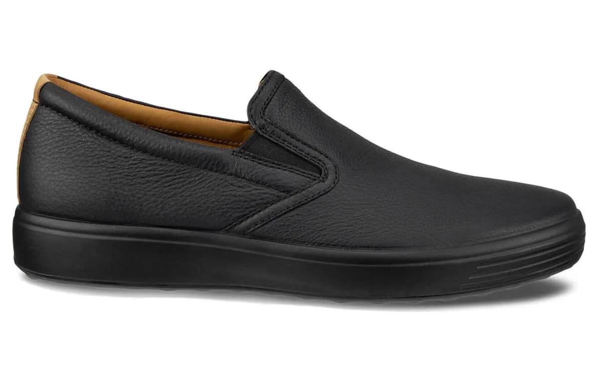 Ecco Soft 7 Men's Casual Shoes Men Low-Top Black 2