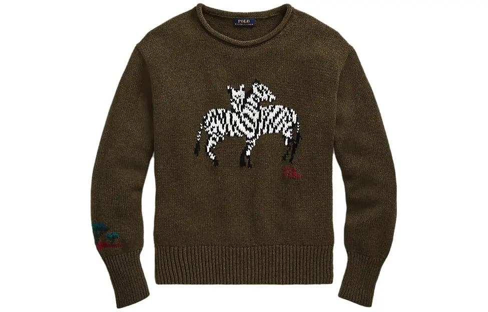 Polo Ralph Lauren Qadın Sviteri Yaşıl