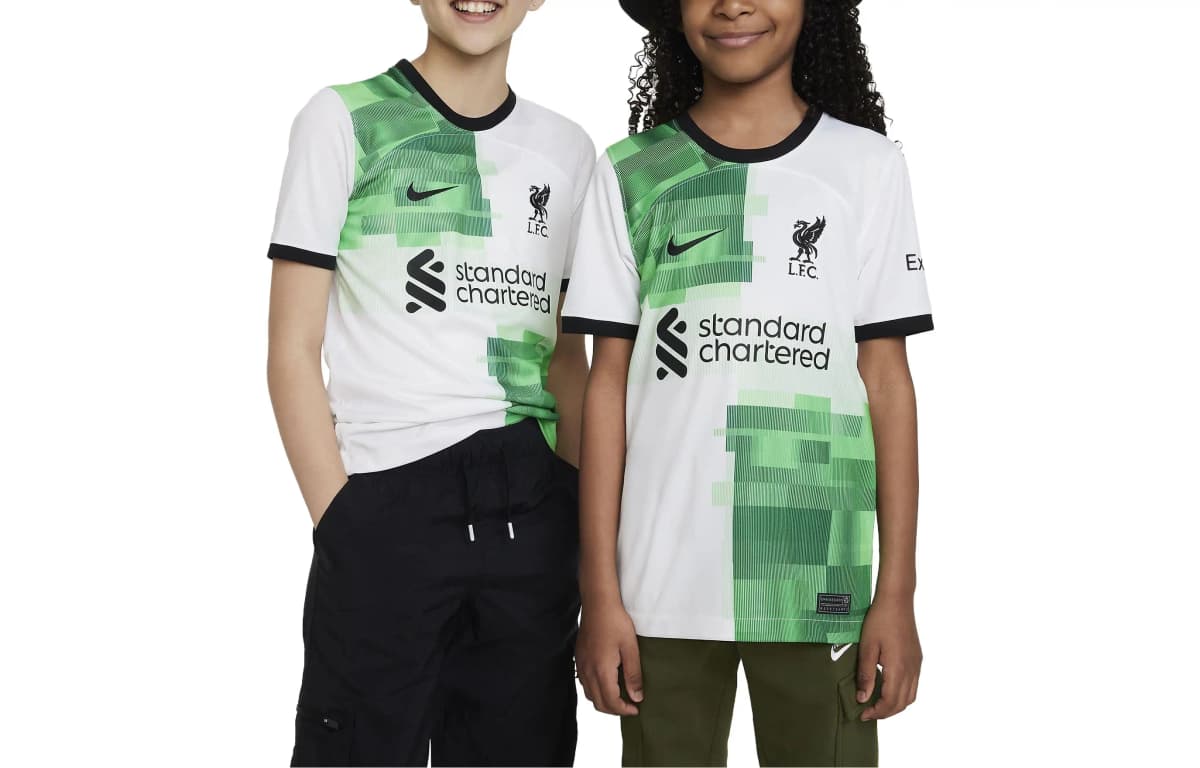 Nike Kids Liverpool 23/25 Away Futbol Forması Uşaq Ağ