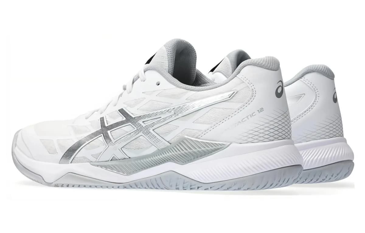 Asics Gel Tactic 12 'White Pure Silver' Women's 3