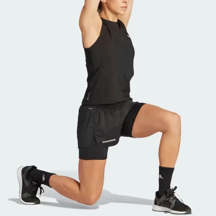 Adidas Free Shipping With AdiClub Ultimate Two in One Shorts 4