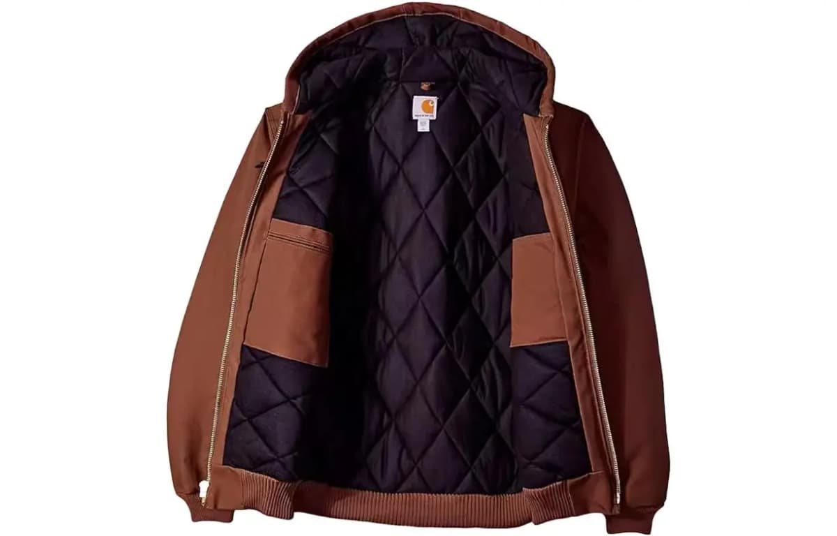 Carhartt J140 DUCK ACTIVE JACKET Kişi Pencəyi 17