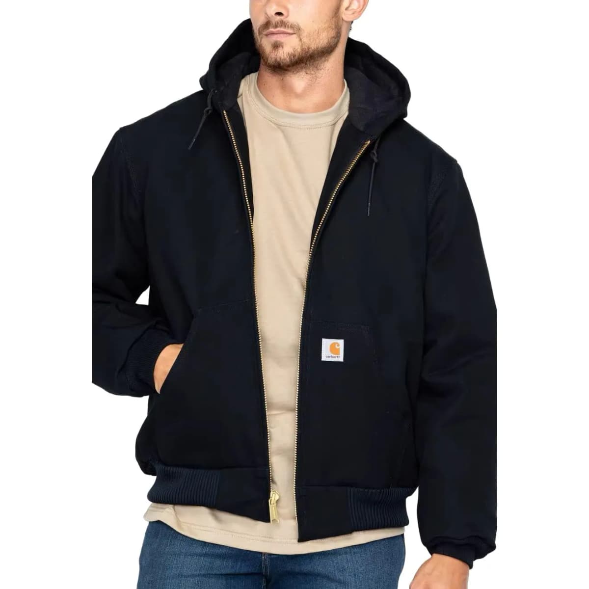 Carhartt J140 DUCK ACTIVE JACKET Kişi Pencəyi 3