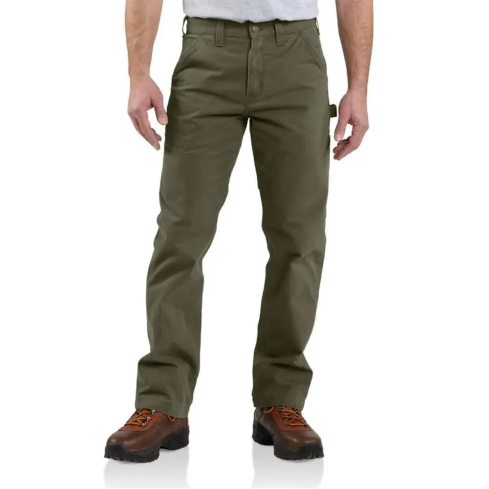 Carhartt B324 Solid Graphic Logo Straight Single-Knee Carpenter Work Pants Relaxed Fit Men's 9