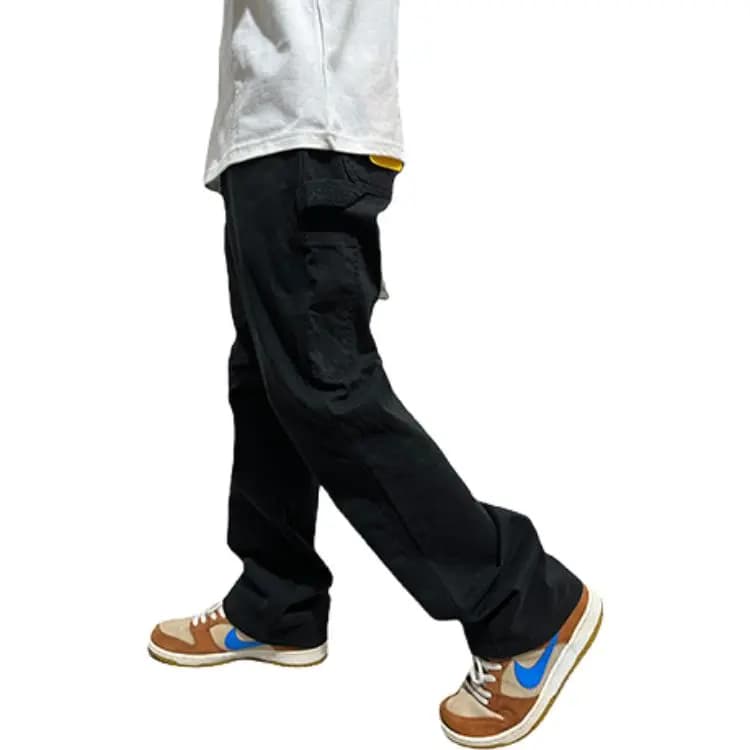 Carhartt B324 Solid Graphic Logo Straight Single-Knee Carpenter Work Pants Relaxed Fit Men's 4