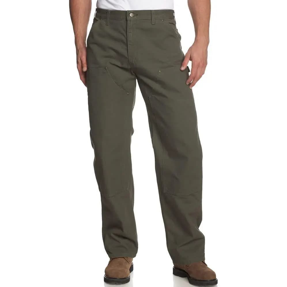 Carhartt B136 WASHED DUCK DOUBLE FRONT UTILITY WORK PANT Cargo Pants Men's 4