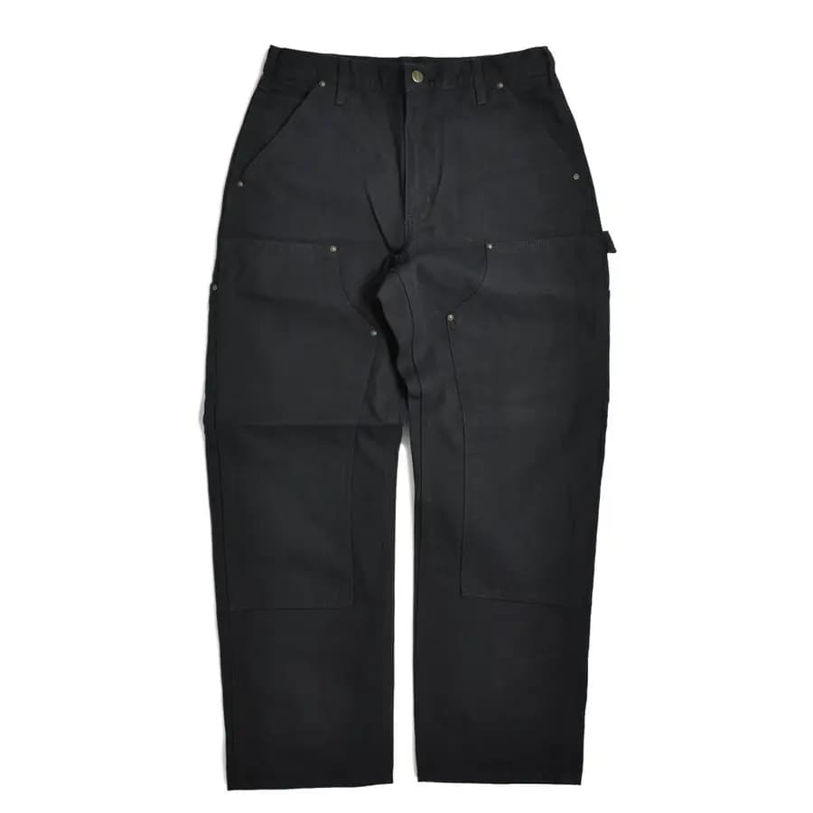 Carhartt B136 WASHED DUCK DOUBLE FRONT UTILITY WORK PANT Cargo Pants Men's 2
