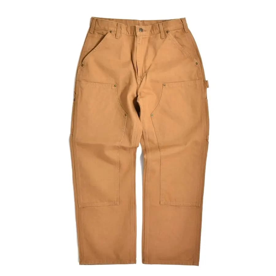 Carhartt B136 WASHED DUCK DOUBLE FRONT UTILITY WORK PANT Cargo Pants Men's 3