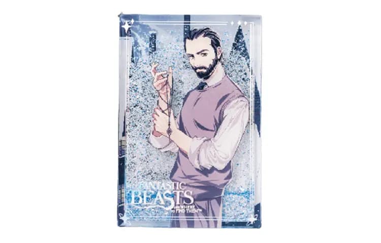 POP MART Albus Dumbledore Fantastic Beasts Collection Sand Mahjong Acrylic Stands