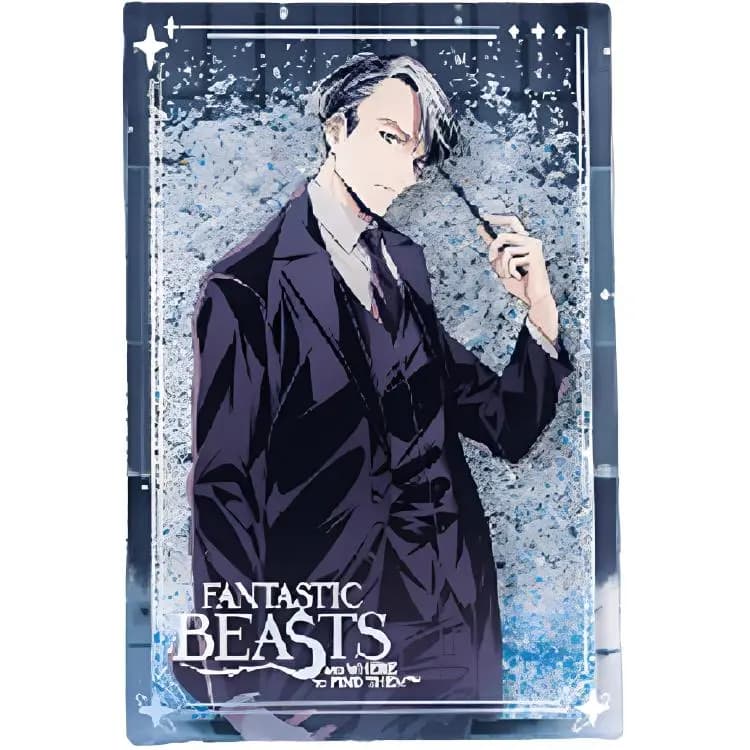 POP MART Gellert Grindelwald Fantastic Beasts Collection Flowing Sand Mahjong Acrylic Stands