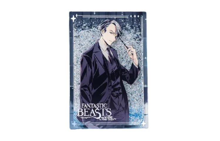 POP MART Gellert Grindelwald Fantastic Beasts Collection Flowing Sand Mahjong Acrylic Stands 2