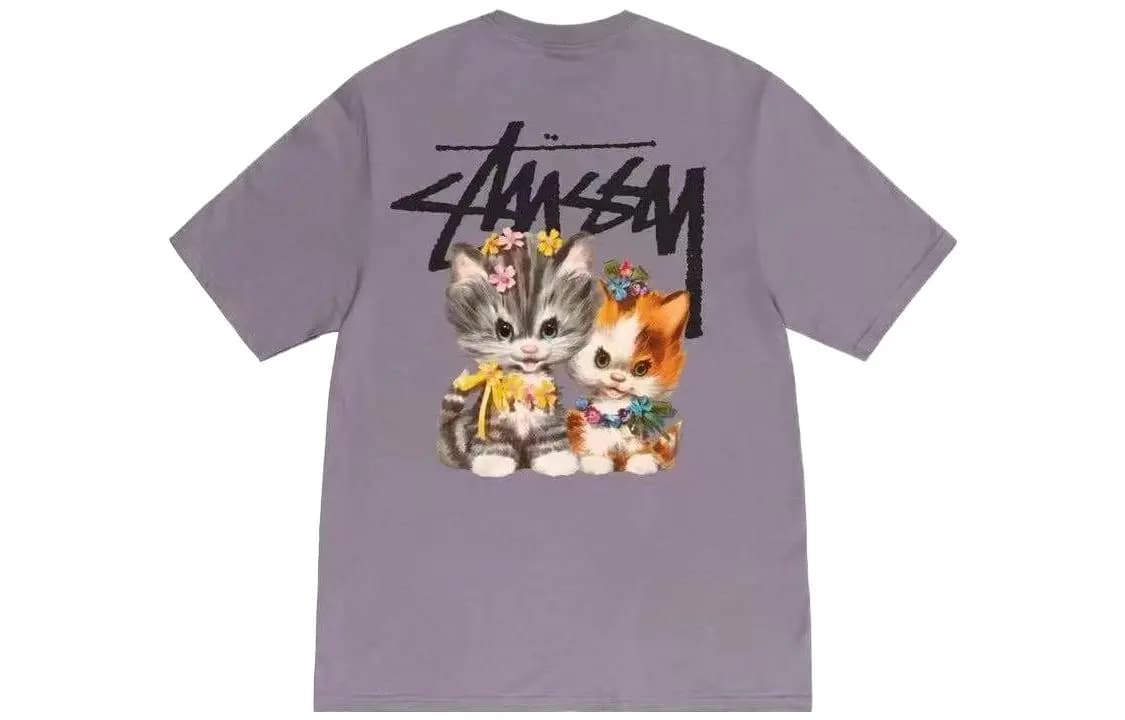 Stussy Kittens Tee White 7