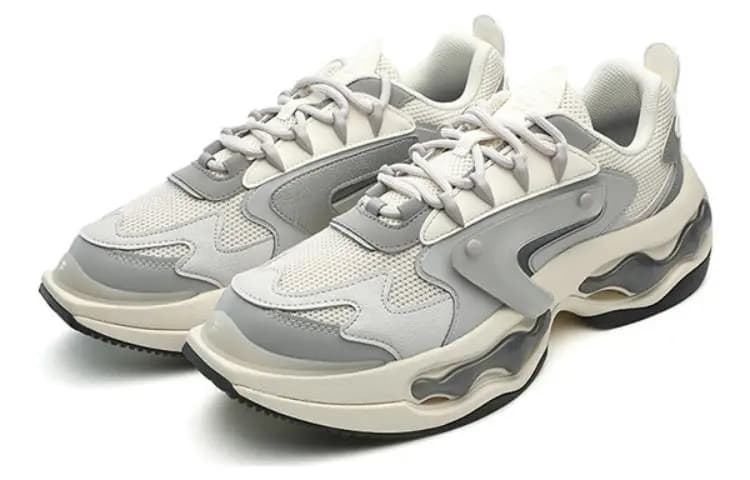 FILA FUSION Vintage Daddy Shoes 'White Grey' 2