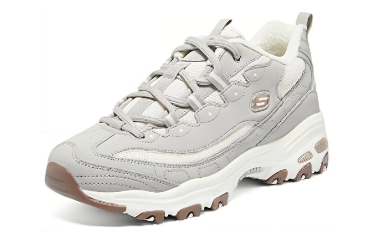 Skechers D'lites Looking Glass Qaçış Ayaqqabısı Boz 3