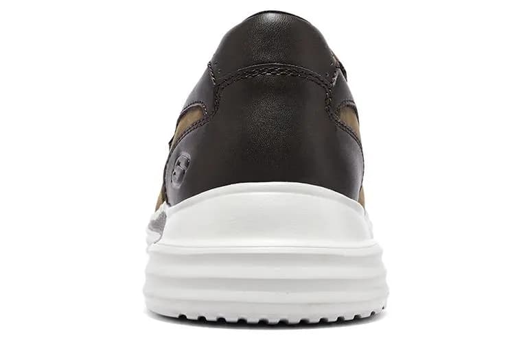 Skechers Lifestyle Men's Casual Shoes Men Low-Top Brown White 5