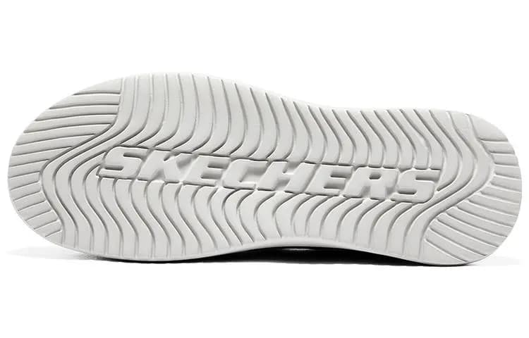 Skechers Lifestyle Men's Casual Shoes Men Low-Top Brown White 6