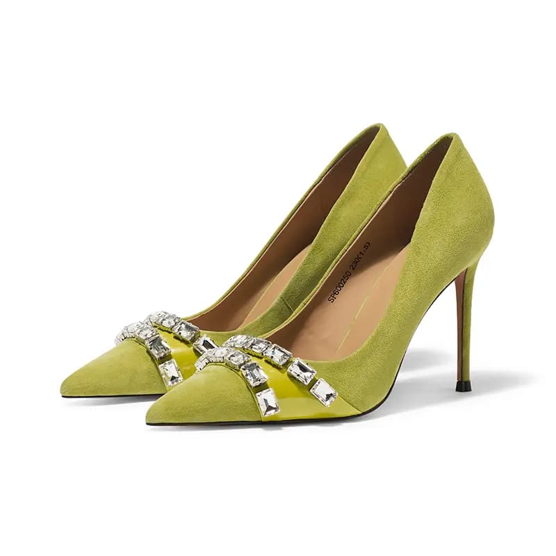 Coup De Foudre Slim Heel High Heels 9.5cm Women's 8