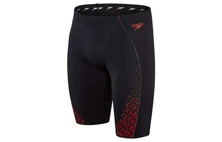 Speedo Kişi Üzgüçülük Şortu Qara/Qırmızı