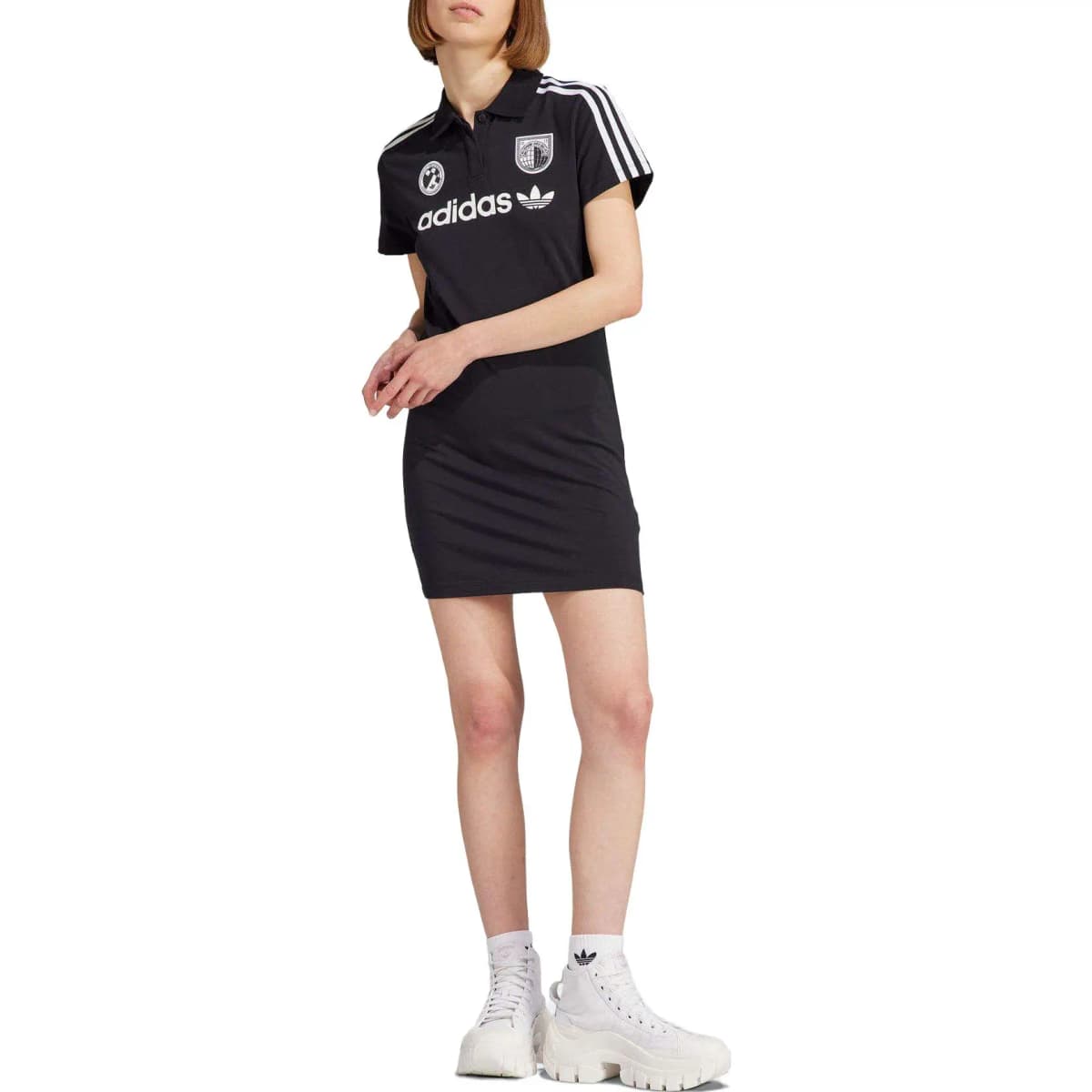 adidas Originals Trefoil Qadın Donu Qara 2