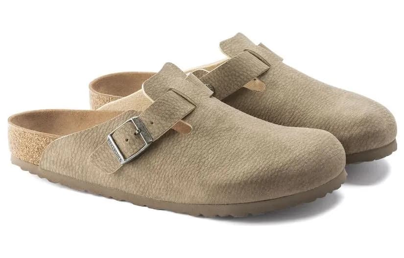 Birkenstock Boston Synthetik 'Desert Dust Gray Taupe' 4