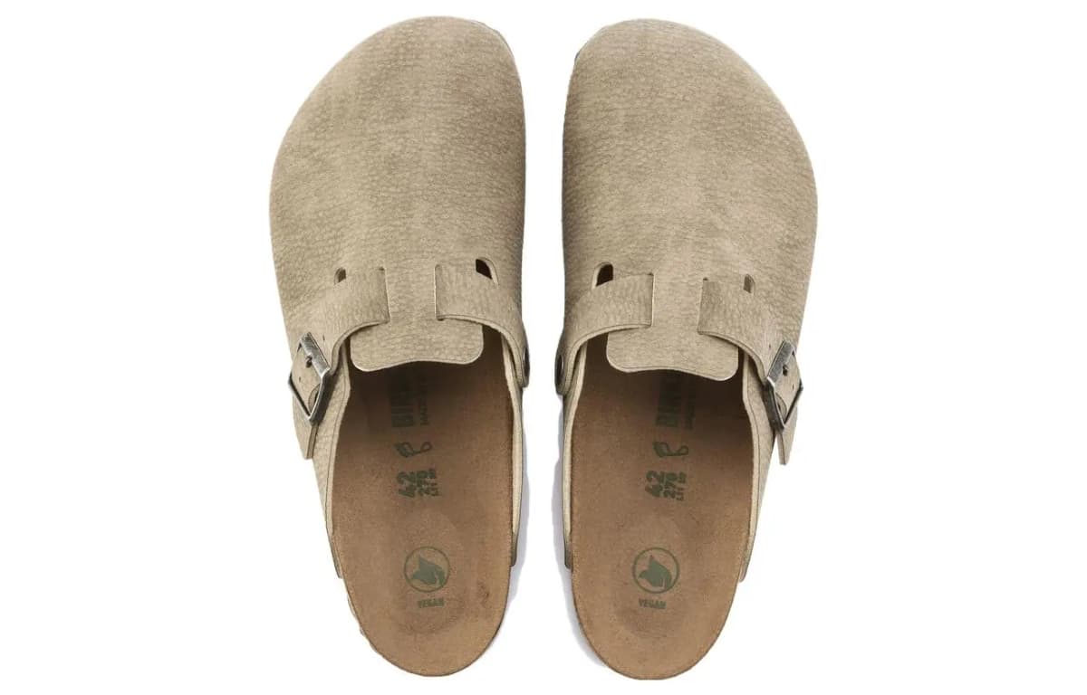 Birkenstock Boston Synthetik 'Desert Dust Gray Taupe' 3