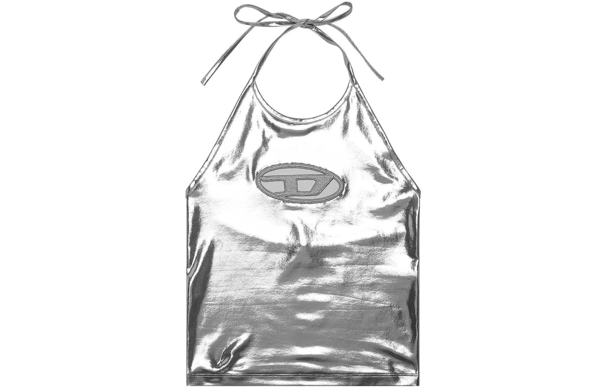 DIESEL T-Salila-Od Halterneck Tank Top