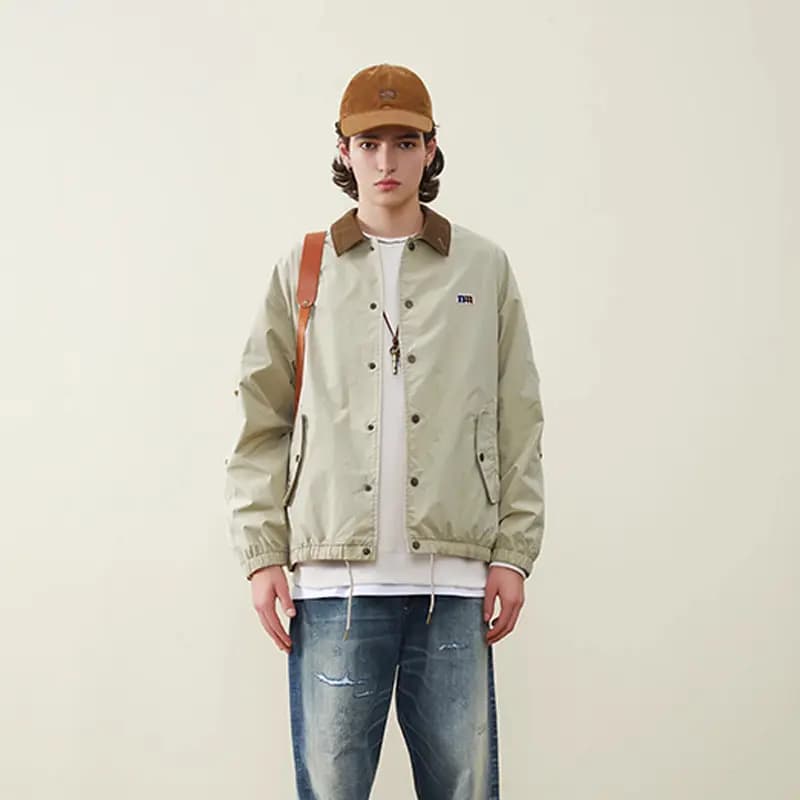 NOTHOMME Corduroy Coach Gödəkçə Unisex 14